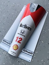 WOW!!!FORMULA 1 F1 Mclaren Honda sign Ayrton Senna Race Car nose Style Mp4