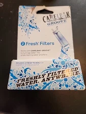 NEW IN BOX CamelBak Groove Portable Filtration System 2-Pk Water Bottle Filters