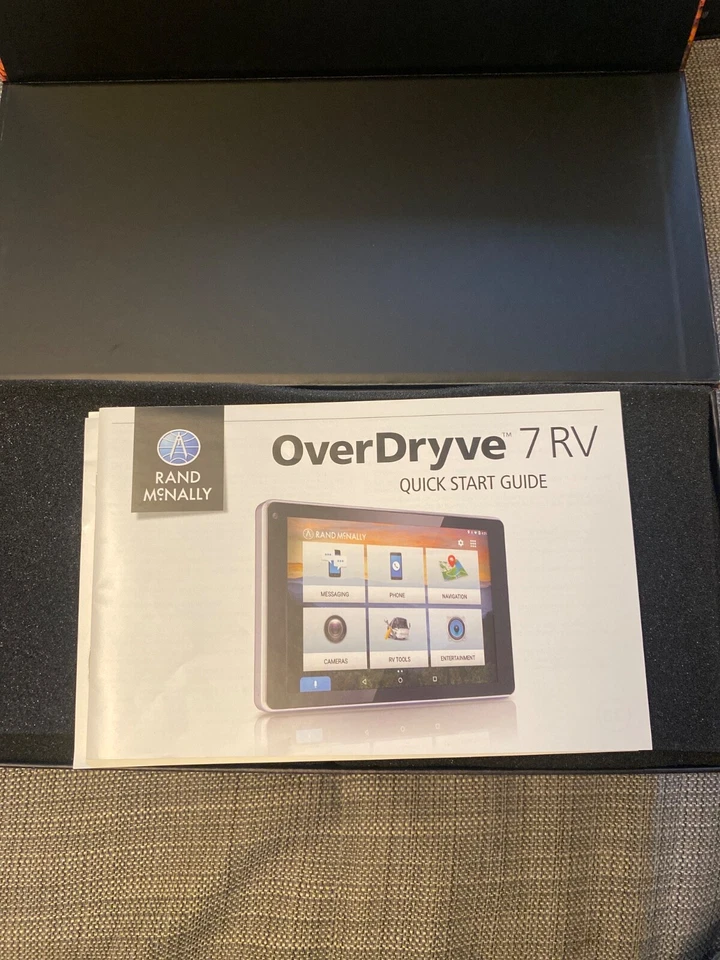 NOB Rand McNally Overdryve 7 RV GPS Navigation Full Bundle Free Shipping - Image 2 of 4