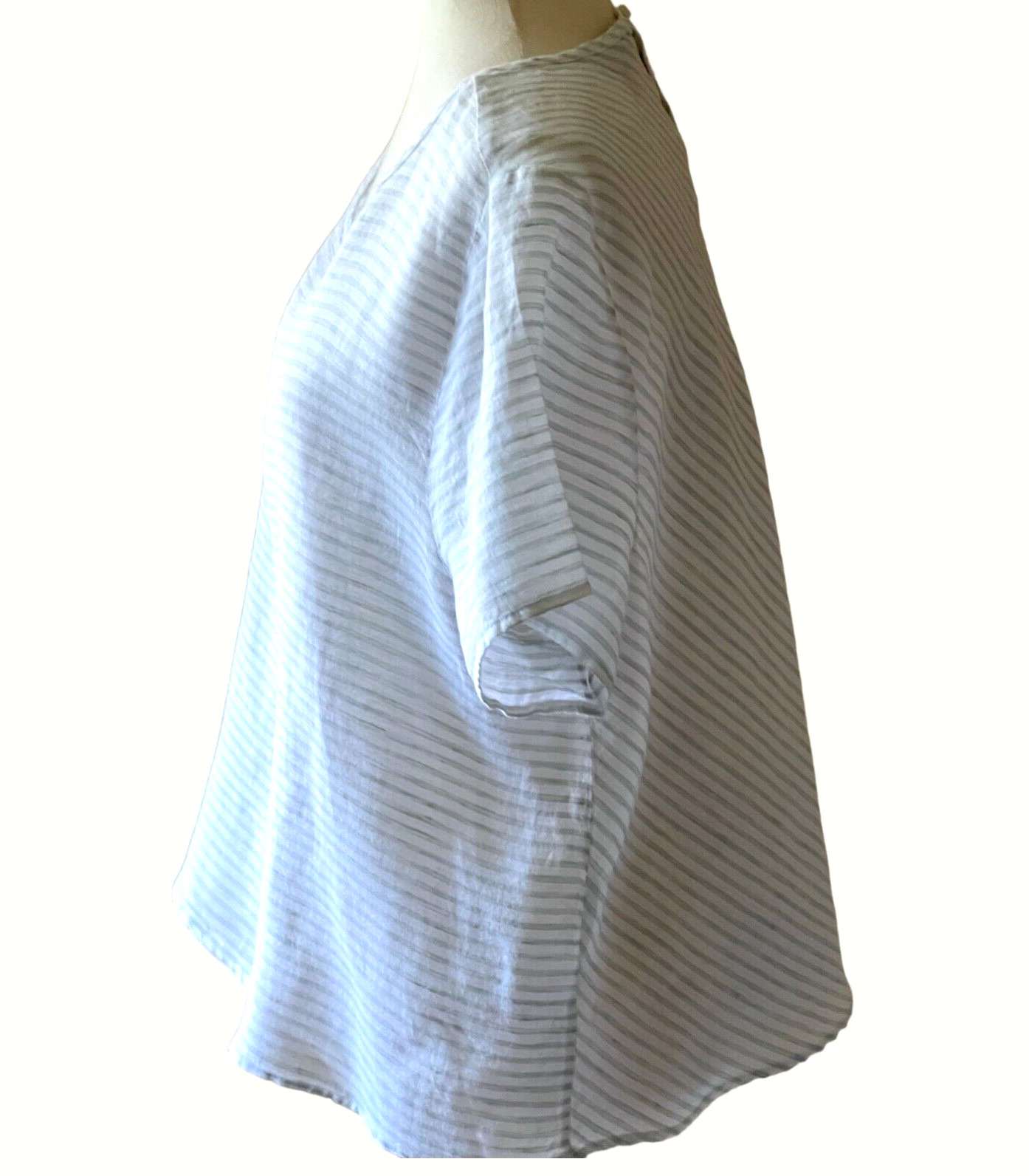 VINCE CAMUTO short sleeve linen pullover size XL … - image 3