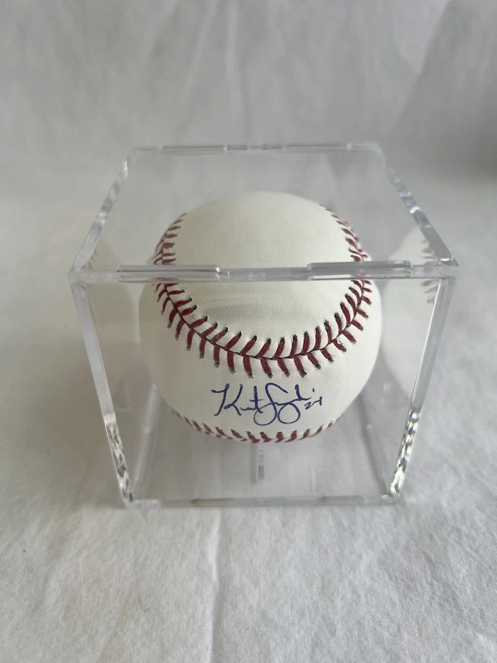 Kurt Suzuki Washington Nationals Firmado Auto 2019 Serie Mundial Campeones MLB Certificado de Autenticidad Foto 4 de 4