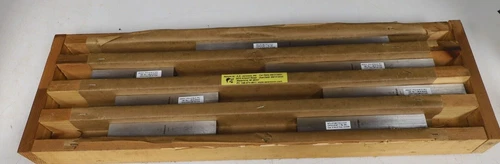 Custom Mitutoyo 7 pcs., English, Square, Long Block, Grade 2 - PW12