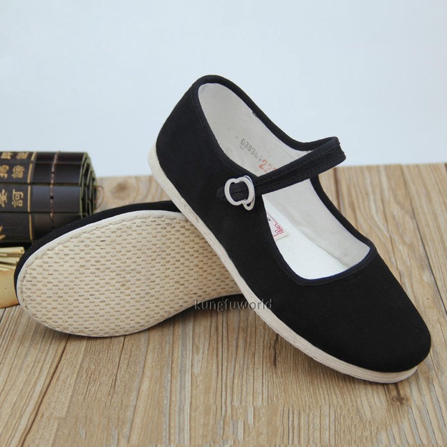 Female Women's Tai Chi Kung fu Martial arts Shoes Wushu Wing Chun