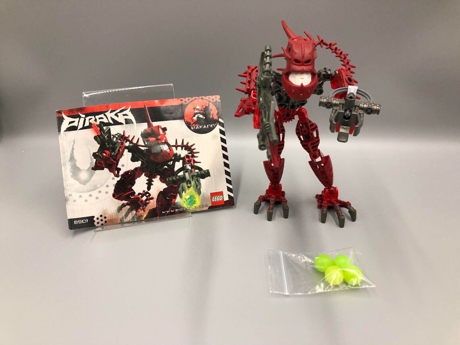 Lego Bionicle: Piraka: Hakann, 8901, 100% Complete w/Manual