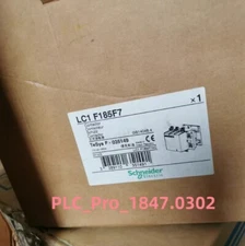 1PCS New Schneider LC1F185F7 3PST DIN Rail 110V PLC Contactor  Fast delivery
