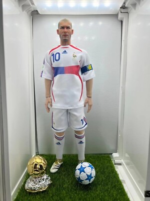 custom 1/6 scale Zinedine Zidane Male Model for 12'' Action Figure