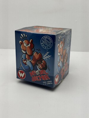 Brösel Werner oginool Knobelbecher Neu in OVP Leder mit Würfeln - H6