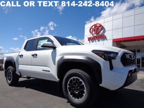 2025 Toyota Tacoma New 2025 Tacoma Crew 2.4L iForce 14 inch Screen White