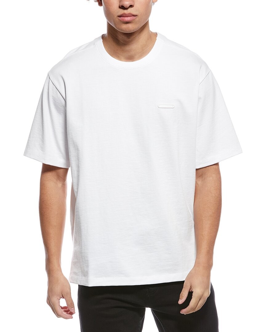 Helmut Lang Heavy Knit T-Shirt Mens White Xl 13490₽