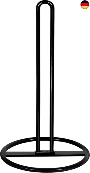 Schwarzer KüChenrollenhalter Stehend, Oboding, KüChe Papierhandtuchhalter FüR St-image