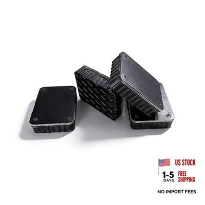 Rubber Blocks for Car Lift, Auto Lift Pads with Nylon Anti-Cut 1.6 inches