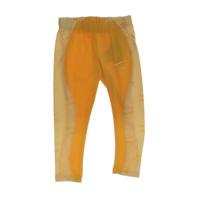 Nike, Sportleggings, Größe: 98/104, Gelb, Elasthan/Polyester, Print #jEM