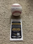 CLEVELAND GUARDIANS GAVIN WILLIAMS SIGNED RAWLINGS ROMLB BALL BASEBALL JSA COA