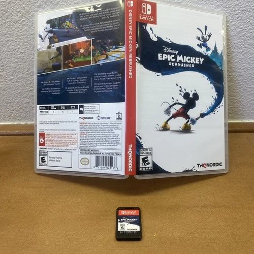 Disney Epic Mickey: Rebrushed - Nintendo Switch CIB