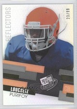 2014 Press Pass Holofoil Reflectors 23/99 Loucheiz Purifoy #40 1j6