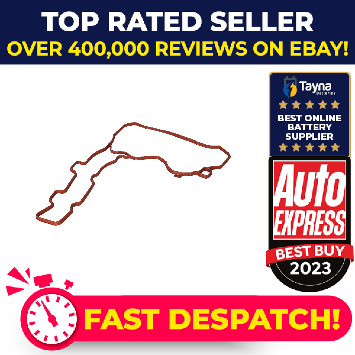 Rocker Cover Gasket fits PEUGEOT 5008 Mk2 1.2 2015 on 9802595980 Febi Quality