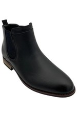 Vance Co. Mens Landon Tru Comfort Foam Pull-on Round Toe Chelsea Boot