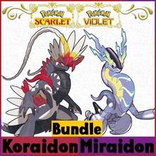Shiny Koraidon  Miraidon Bundle Pokemon Scarlet Violet Events HOME SV