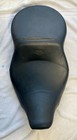 Genuine OEM Harley Davidson Black Two Up Touring Seat with Embossed Bar Shield