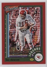 2022 Panini Classics Legends Timeless Tributes Red 74/75 Len Dawson #135 HOF lz7