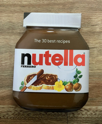 Ferrero Nutella Recipe book, 30 recipes, Cute recipe book 