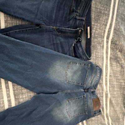 Levi and fire Strauss & Co. FINE women's Straight Blue Denim Jeans, Stretch,