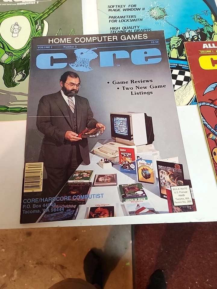 Hardcore Computing Magazine  Apple Computer Lot 10 Issues VG - Image 4 of 4