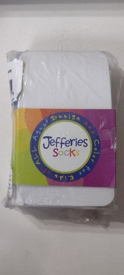 Jefferies Big Girls' 3 Pack Tights Toddler/Kids White 8-10 Years NWT:BD25-4