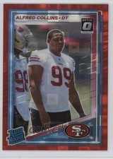 2025 Donruss Rated Rookie Optic Preview Red Pandora Prizm Alfred Collins 1r3u