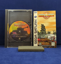 Sega Saturn Iron Storm Working Designs 1996 Authentic US Release Case/Book/Foam