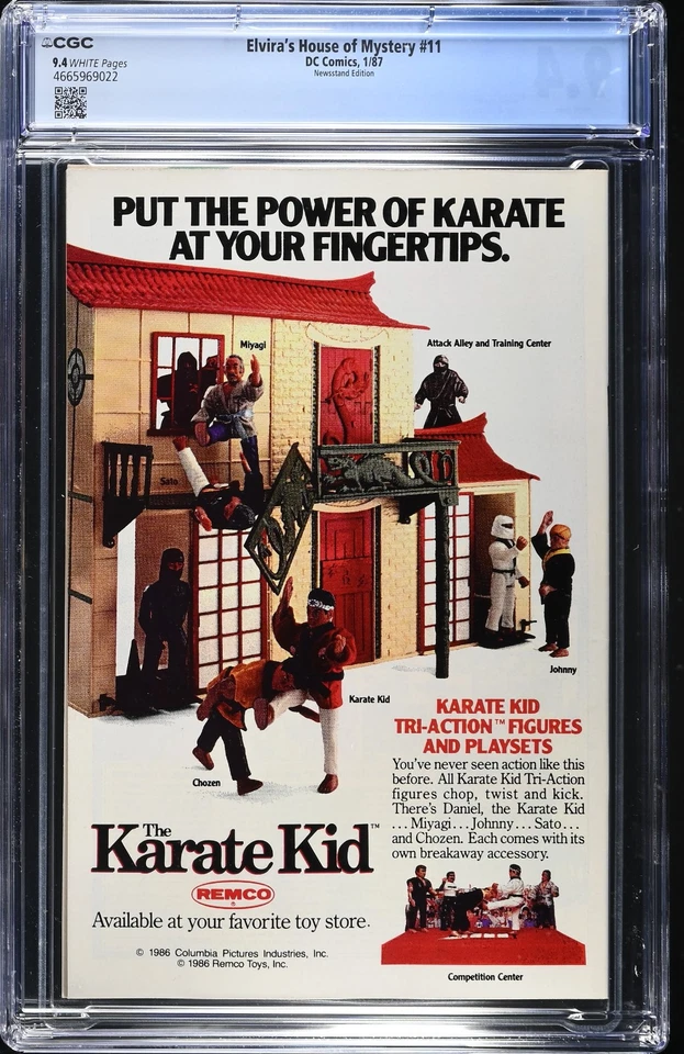 Elvira's House of Mystery #11 Dave Stevens Classic Cover CGC 9.4 Newsstand - Image 2 of 3