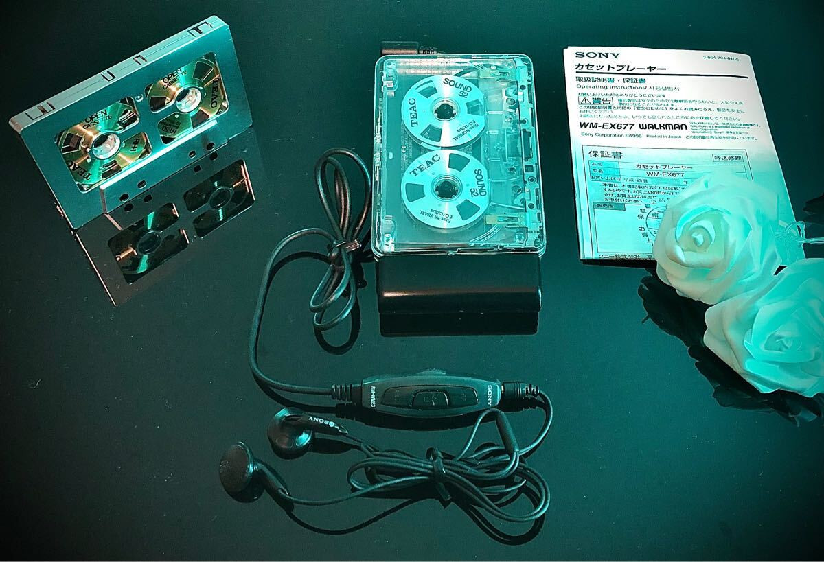 SONY Walkman WM-EX677 カセットプレーヤー Sony Walkman WM-EX677 GROOVE Cassette Player battery box | eBay