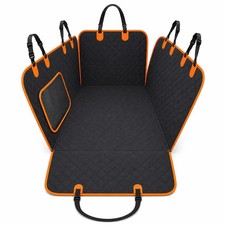 Dog Car Seat Cover Back Waterproof Seat Protector Scratchproof - Black Pet Usa
