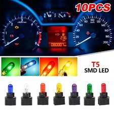 10Pcs T5 SMD LED Car Dashboard Light Bulbs ? Auto Instrument Gauge Interior Indi