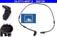 ATE 24.0711-6057.3 Sensor FüR Raddrehzahl ABS Sensor Raddrehzahl
