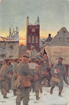 POLSKA - Bitwa nad Ravką-Bzurą - Posterunek polowy 3. Dywizji Piechoty Gwardii -