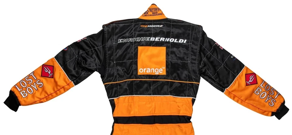 2002 Enrique Bernoldi Brazil Formula 1  Race Worn & Signed Driver's Suit - Image 4 of 4