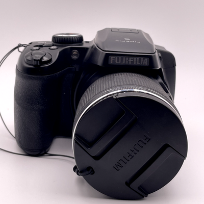 FUJIFILM FinePix S8200 Digital Camera – Black – Body Damaged – For