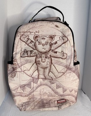 Sprayground Lenorado Bear DLXR Backpack Large School Bag
