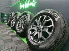Genuine Ford Ranger Wildtrak 18” Grey Alloy Wheels & 6mm+ Goodyear Territory HT!