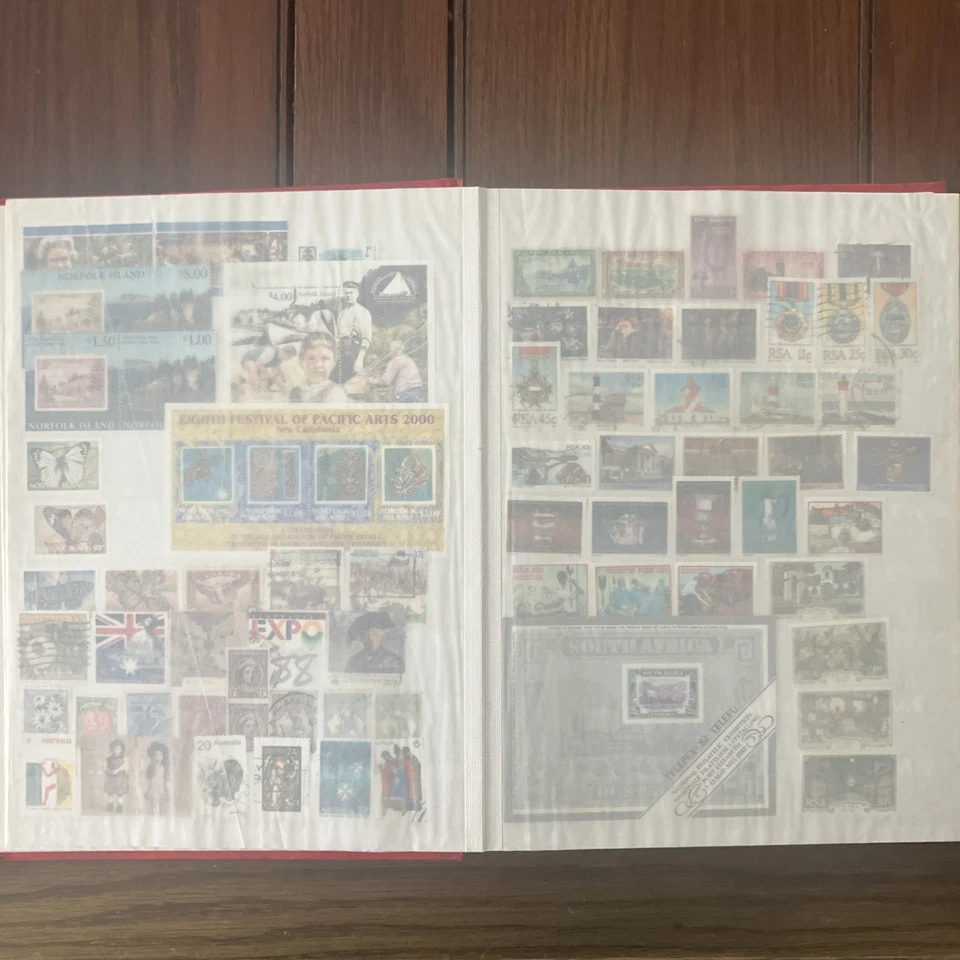 COMMONWEALTH MINT AND USED Stamps IN 16 page Stockbook  - Image 4 of 4