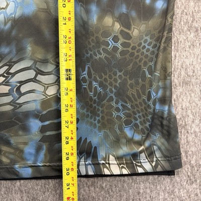 HUK Icon X Chemise de pêche à Manches Courtes Motif Camouflage, Frêne