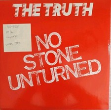 The Truth No Stone Unturned Vinyl Record 12" VG+/VG+ YZ1T 1984
