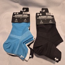 UA Armour Dry Run Lite 6-PAIRS No Show Tab So...