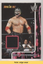 2002 Fleer WWE Royal Rumble Memorabilia Rey Mysterio READ 0w6