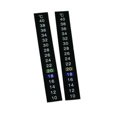 2 x Brew2Bottle LCD Home Brew Stick On Adhesive Thermometer