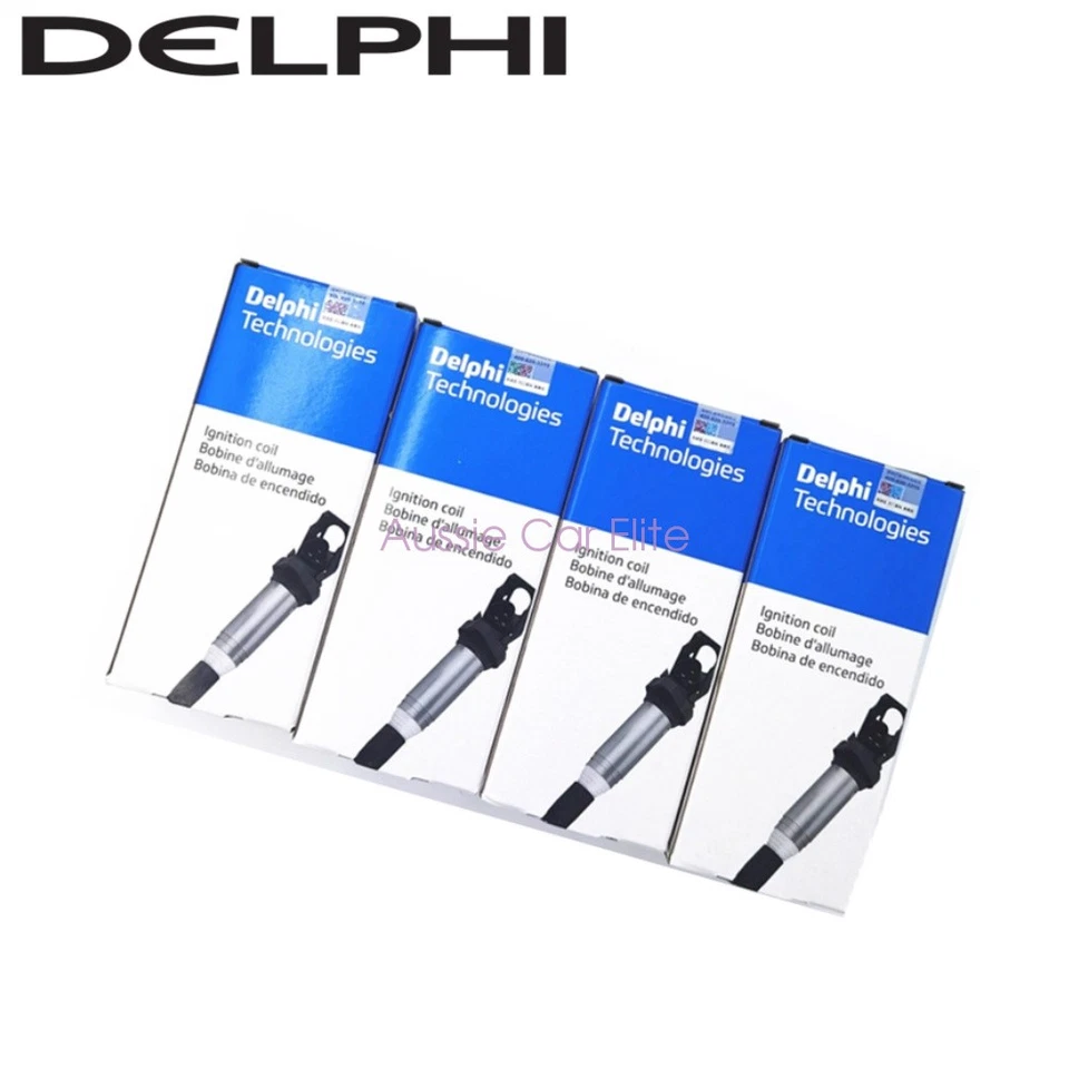 036905715 Juego de 4 bobinas de encendido Delphi OEM PARA 2007-15 AUDI A1 8X1 A3 8PA 1.4T Foto 4 de 4