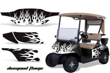 Golf Cart Graphics Decals Stickers for E-Z-GO TXT 1994-2013 DFLAME W K