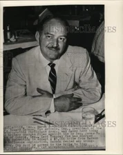 1957 Press Photo Dr. Howard Harmon, Naturophathic Physicians Association