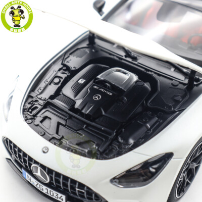 1/18 NZG Mercedes Benz AMG GT63 2023 4MATIC+ White Diecast Model